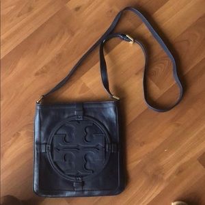 Tory Burch blue leather bag